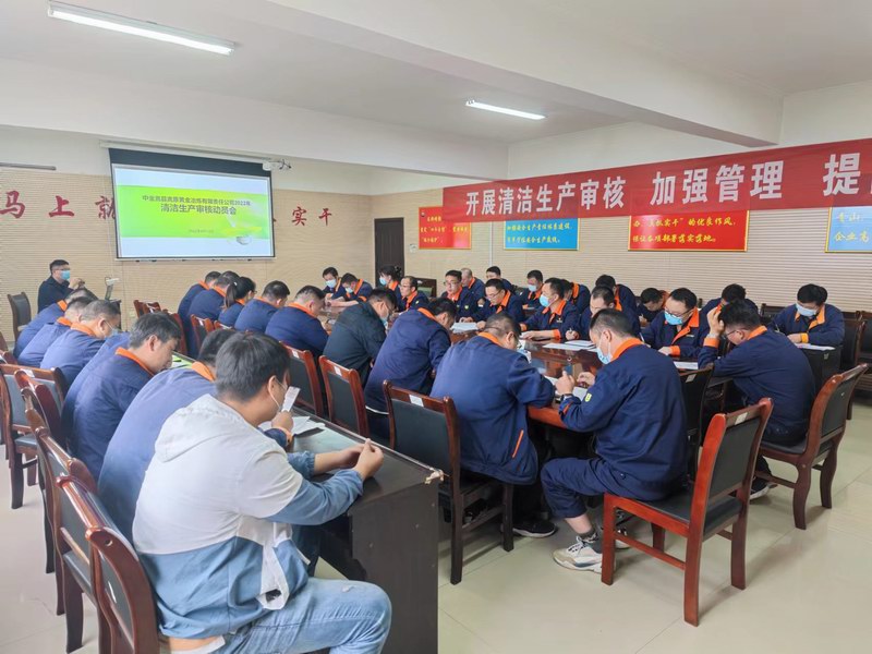 中金嵩原黄金冶炼有限公司清洁生产审核项目